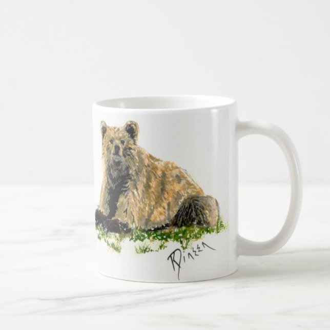 Café Caneca do urso de urso (Direita)