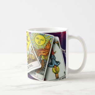 Café Caneca do valor do cartão de Tarot