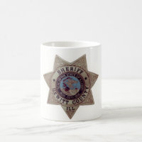Caneca do xerife de Dewitt County