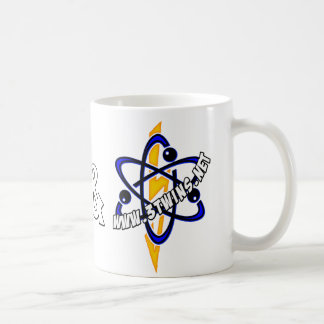 Café Caneca dobro do logotipo de Hatman