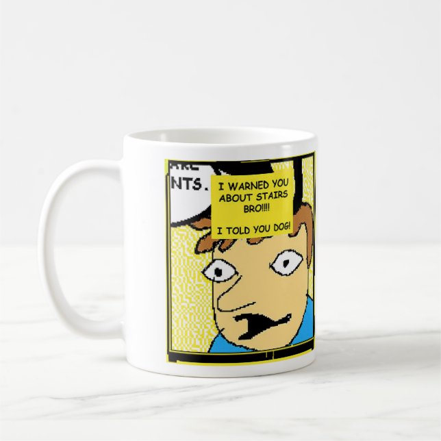 Café Caneca doce de Bro e de Hella Jeff (Esquerda)