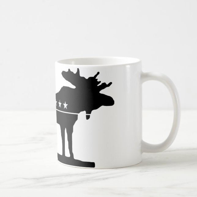 Café Caneca dos alces de Bull (Direita)