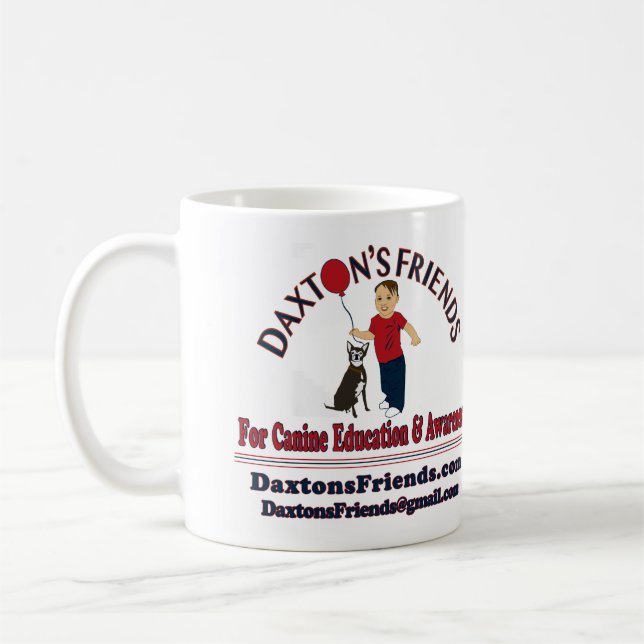 Café Caneca dos amigos de Daxton oficial (Esquerda)