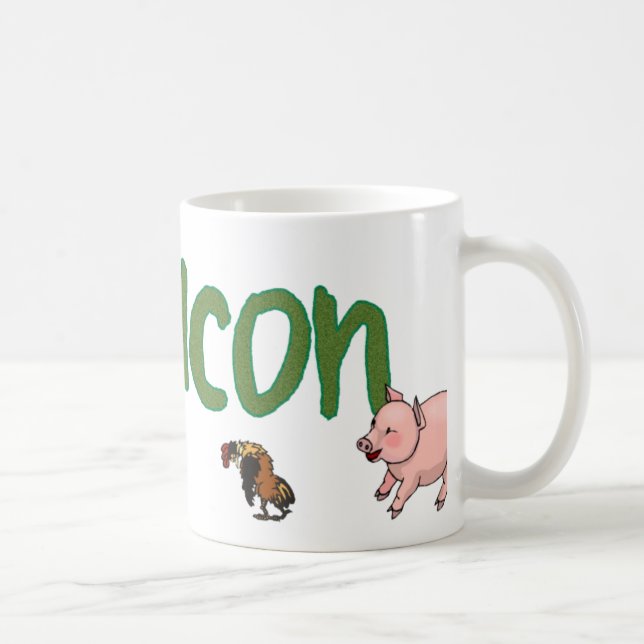 Café Caneca dos animais de fazenda 11 - diácono (Direita)