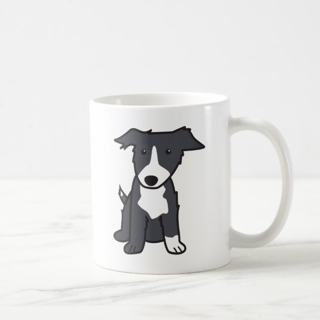 Café Caneca dos desenhos animados da raça do cão de (Direita)