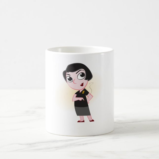 Café Caneca dos desenhos animados de Ayn Rand (Centro)