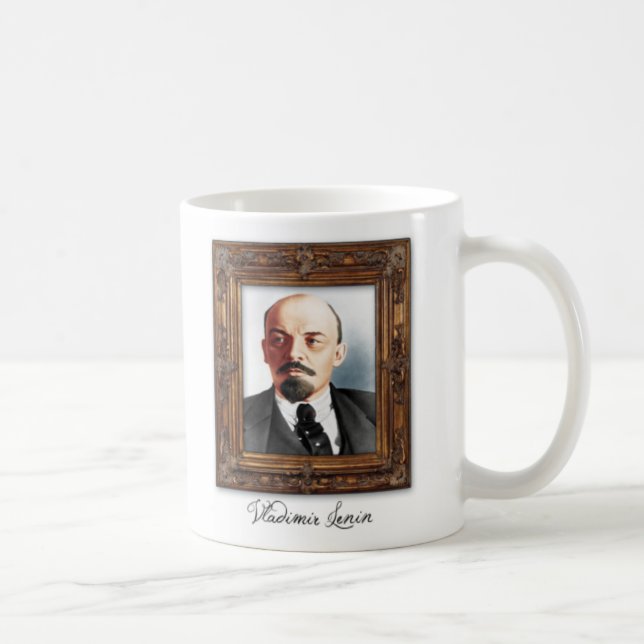 Café Caneca dos fundadores de Obama - Vladimir Lenin (Direita)