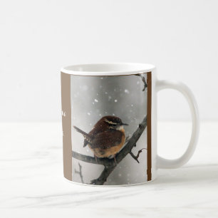Café Caneca dos pássaros do inverno:  Carriça de