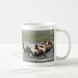 Café Caneca dos pôneis de Chincoteague
