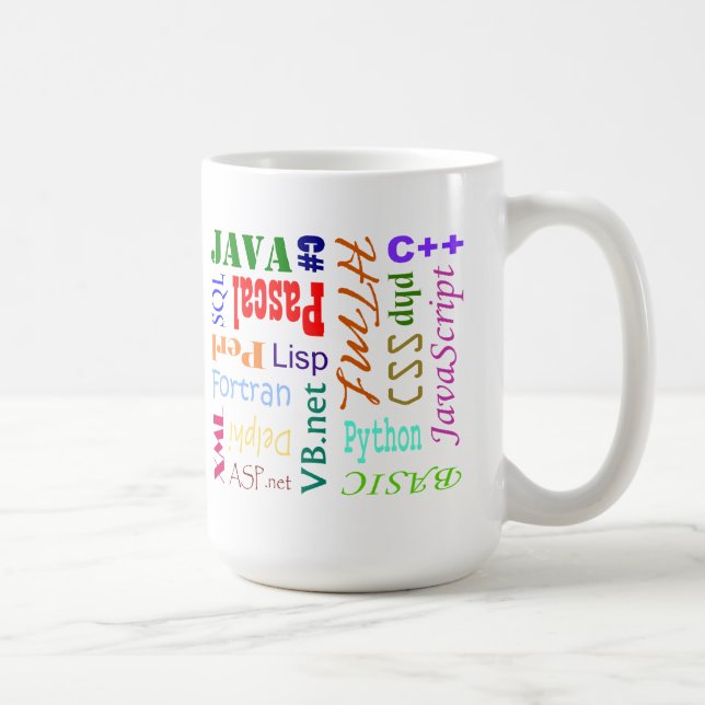 Café Caneca dos programadores de computador (Direita)