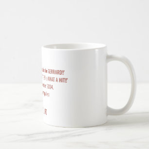 Café caneca dos suportes do fc de liverpool