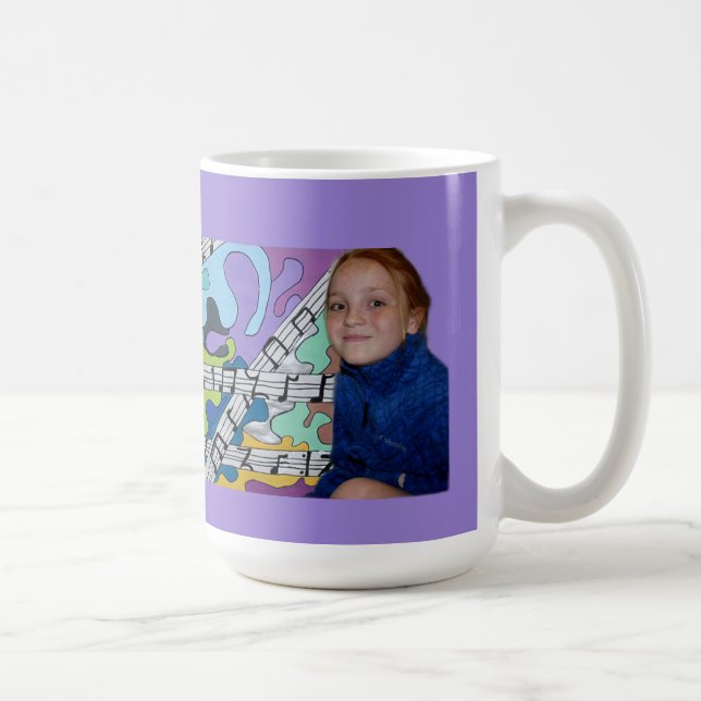 Café Caneca dos trabalhos de arte de Alyssa (Direita)