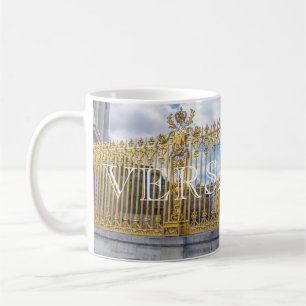 Café Caneca dos trilhos do palácio de Versalhes