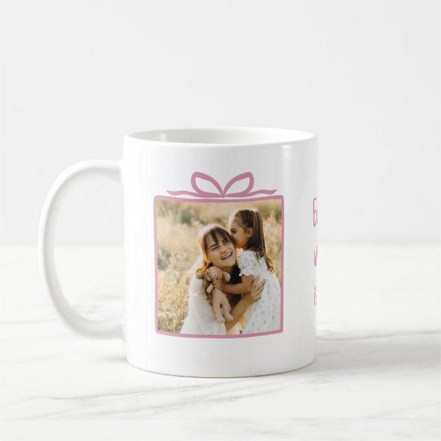 Café Caneca Duas Fotos Caixa de Presente Rosa Todos os  (Esquerda)
