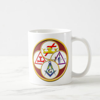 Café CANECA e CANECA DE CERVEJA do CÍRCULO do rito de