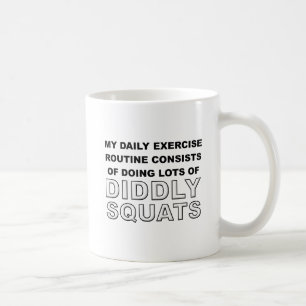 Café Caneca engraçada das ocupas de Diddly