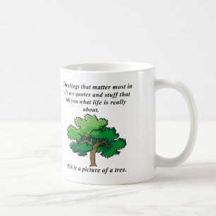 Café Caneca Engraçada de Citações da Vida ou Caneca de 