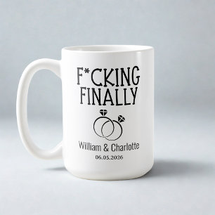 Café Caneca Engraçada de Compromisso, Caneca Finalmente