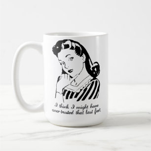 Café Caneca Engraçada de Cu Exageradamente Confiável