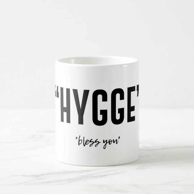 Café Caneca engraçada de Hygge (Centro)
