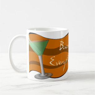 Café Caneca engraçada de Martini do bacon