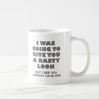 Café Caneca Engraçada de Mau Olhado