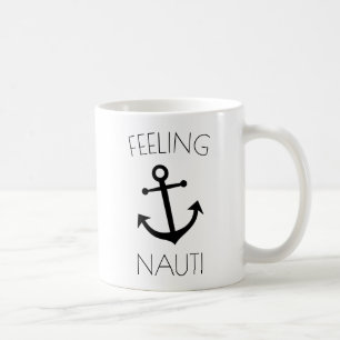 Café Caneca engraçada de Nauti do sentimento