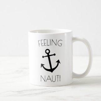Café Caneca engraçada de Nauti do sentimento