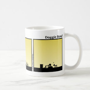 Café Caneca engraçada de Stickman da bacia do