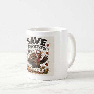Café Caneca engraçada do Dia de Ação de Graças - "Salve