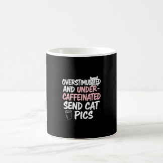 Café Caneca Engraçada Enviar Fotos de Gatos Superestima
