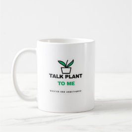 Café Caneca Engraçada para Amantes de Plantas Fale Plan