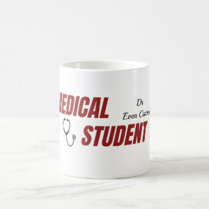 Café Caneca engraçada para estudante de medicina