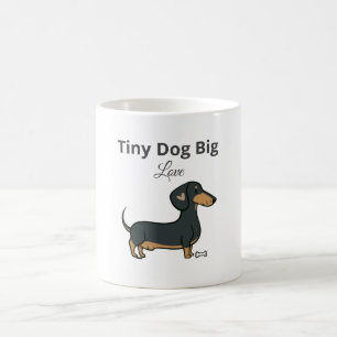 Café Caneca Engraçada para Mãe de Dachshund Miniatura P