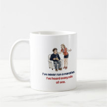 Caneca Engraçada para Marido de Corredor 'Ouvi Cad