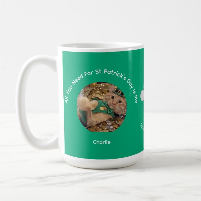 Café Caneca Especial Dia de São Patrício com Foto de Ga (Esquerda)