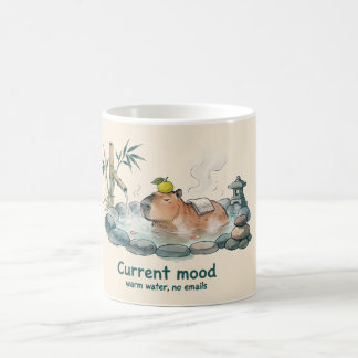 Café Caneca Estilo Aquarela Água Termal de Capivara
