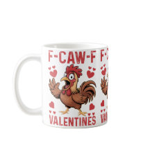 Caneca F-caw-F Funny Valentine | Piada de Amor de