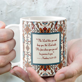Café Caneca Fabulosa Bênção de Outono e Manhã Azul