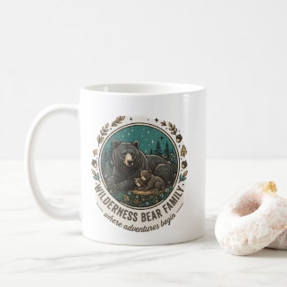 Café Caneca Família de Ursos da Natureza – Urso Florest