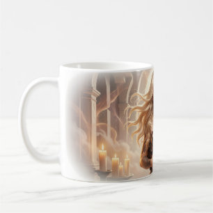 Café Caneca Fantasia de Abraço Terno de Casal à Luz de