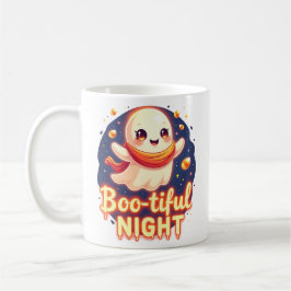 Café Caneca Fantasma de Halloween Boo-tiful Night