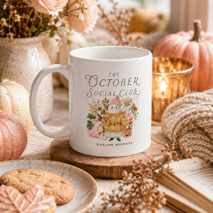 Café Caneca Fantasma do Clube Social de Outubro Persona