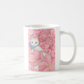 Café Caneca feericamente do gato de Sakura