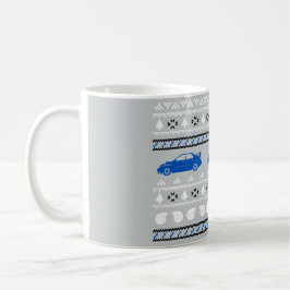 Café Caneca feia do carro de Turbo do Natal