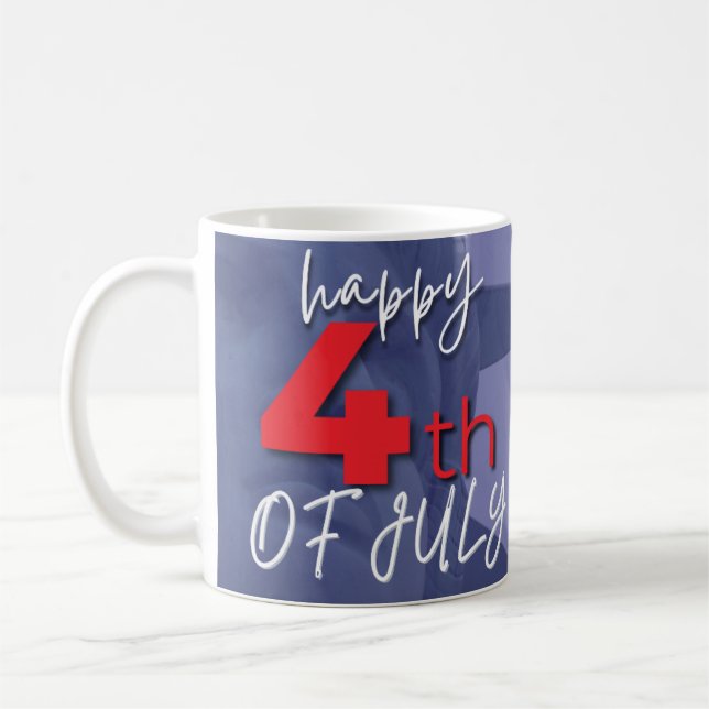 Café Caneca Feliz 4 de Julho | Dia da Independência (Esquerda)