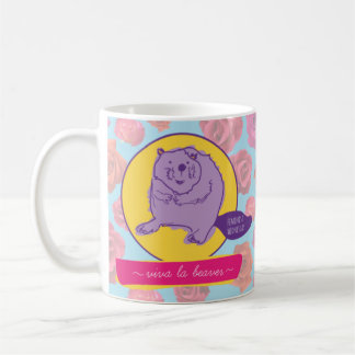 Café Caneca feminista do castor do La de quarta-feira