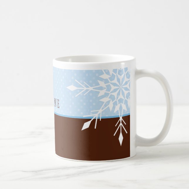 Café CANECA FESTIVA:: floco de neve mágico 3 (Direita)