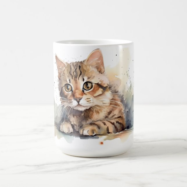 Café Caneca Floral de Gato  (Centro)