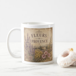 Café caneca flores de provence